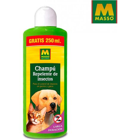 Shampooing anti-insectes pour animaux de compagnie 1 l. 231038n masso