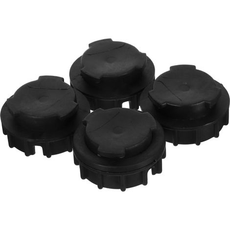 4pièces Bouchon Vidange pour Poubelles Lot de Plastique Prévient Accumulation Eau Facilite Le Compostage Et Entretien (1/5)