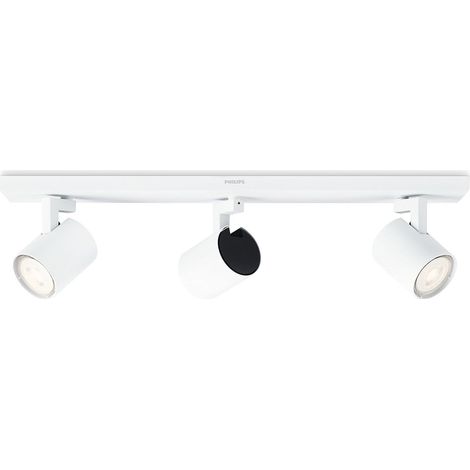 Philips 5309331p0, myLiving LED Spot Runner 3 flg., 690LM, bianco, metallo, 3.5 Watts, integrato, 9 x 48 x 10.9 cm (1/3)