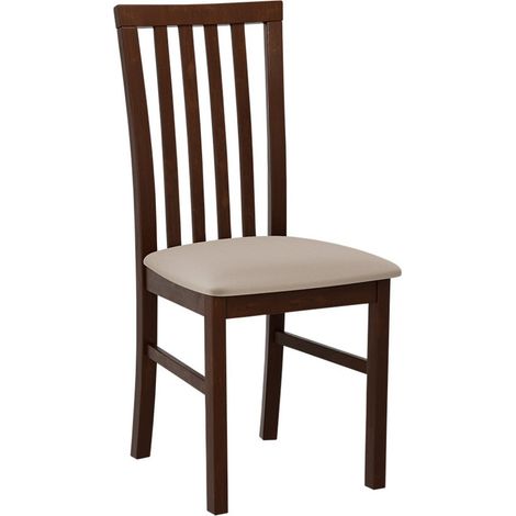 Silla Victorville 155, Paros 2, 93x43x49cm, Tapiz, De madera, Madera, Muebles ya montados (1/4)
