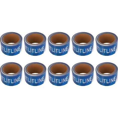 Safety tape, PE marking tape, 10 pieces, waterproof (1/5)