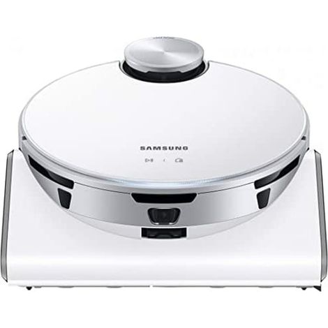 Samsung Jet Bot AI+ aspiradora robotizada 0,2 L Sin bolsa Plata, Blanco