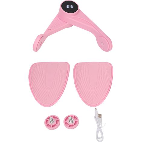 Appareil d'entraînement des hanches et des cuisses avec rotation à 360° pour le renforcement des muscles du plancher pelvien (rose) (1/5)