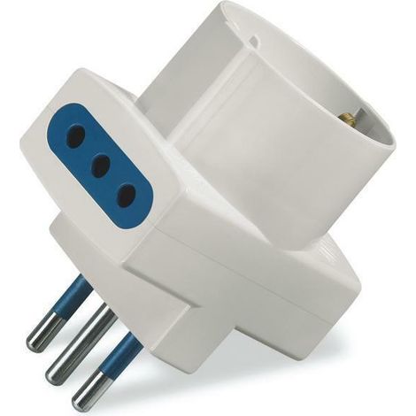 Scame adattatore blueline con spina p30+2pr. 2p+t 10a