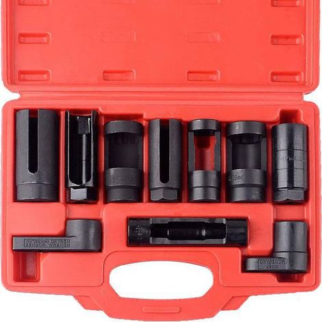 10 Werkzeuge zum Ausbau von Sauerstoffsensoren, 22-mm-Werkzeuge zum Ausbau von Kfz-Sauerstoffsensoren, Sauerstoffsensor-Steckschlüssel. (1/4)