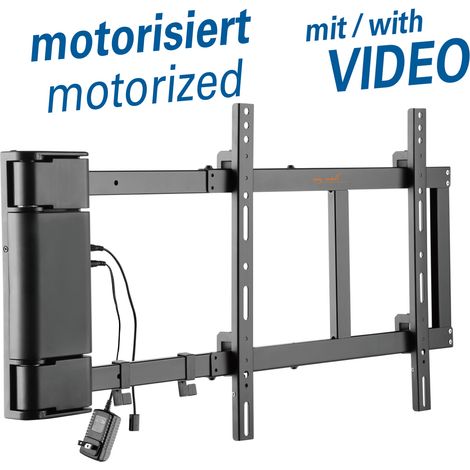 mywall HP29L - Soporte de Pared eléctrico para televisores de Pantalla Plana de 32 a 60", Capacidad de Carga de 40 kg, Color Negro (1/5)