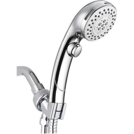 Chandelier Shape Handheld Shower Head with Adjustable Pause Control, Pressurized Water, 6 Spray Modes, Family Use Function (1/4)