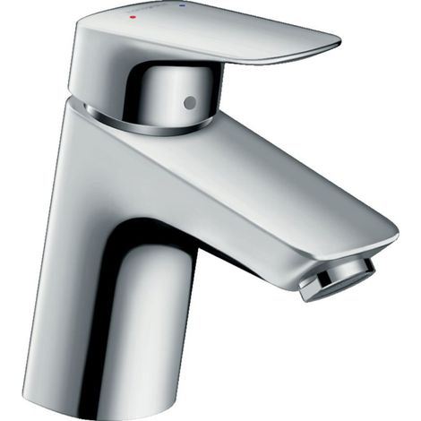 hansgrohe Logis mezclador de lavabo, ComfortZone70, desagüe (1/5)