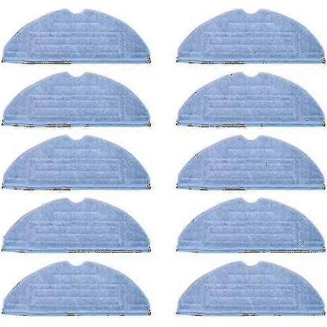 Lot de 10 lingettes de nettoyage pour Xiaomi Roborock S7 T7s T7 Plus (en microfibre). (1/4)