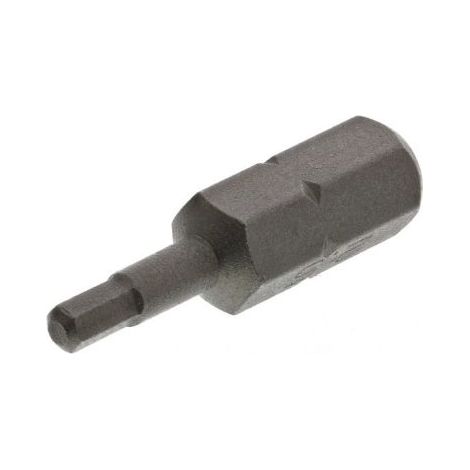 Embout de vissage RS PRO Hexagonal de 10 pièces , 2,5 mm, L. 25mm, Acier chrome molybdène ( Prix pour Paquet de 10 )