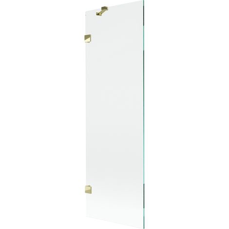 Mexen Lunar écran de douche 1-volet 60 x 150 cm, transparent, doré - 897-060-000-50-00 (1/5)