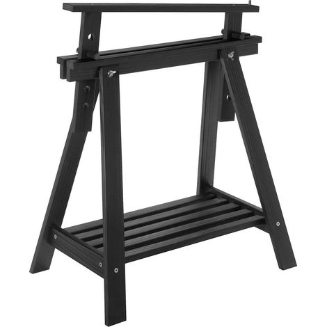 Cavalletto da architetto in pino nero, H.70 x L.70 cm ASTIGARRAGA