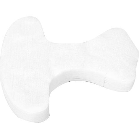 100 lingettes de masque jetable anti-points noirs, soin du nez, outil de nettoyage en papier pour le visage (1/5)