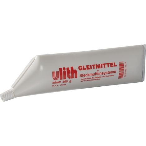 Lubrifiant blanc dom.appl p. syst. manchons enfich. 500 ml tube ULITH (Par 24)
