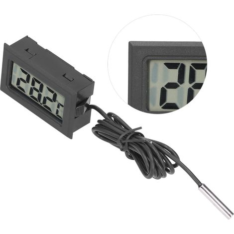Thermomètre électronique intégré, mini-thermomètre numérique étanche pour l'extérieur (1/5)