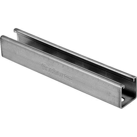 Rail de montage FUS 41/2,0 longueur 2 m en inox A2
