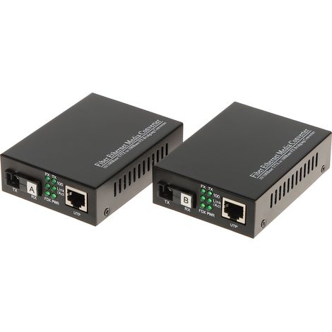 Set di trasmettitori e ricevitori per convertitori multimediali monomodali OM1-SM. (1/5)