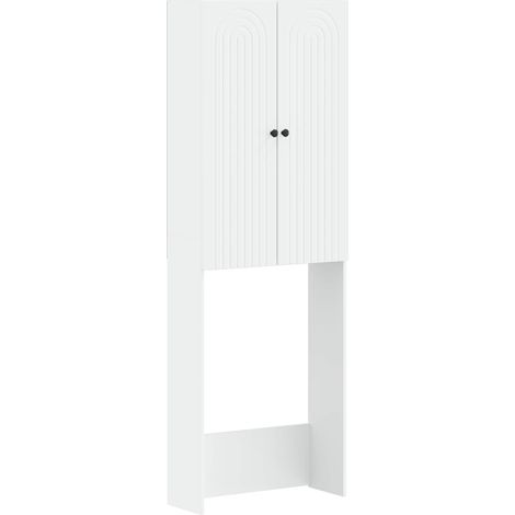 vidaXL Mobile Bagno ALKMAAR Bianco 66 x 25,5 x 190 cm (1/5)
