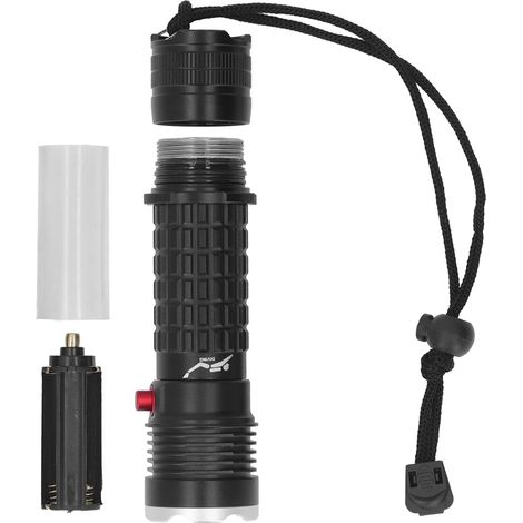 torche de plongée sous marine étanche IPX8 ultra lumineuse (1/4)