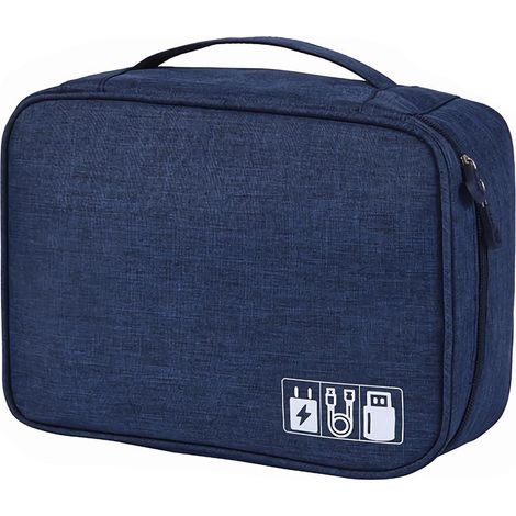 Tas Pour Casques D'arbitre - Nylon Imperméable Avec Cloisons Réglables - Pour écouteurs Et Cables De Communication Sportive - 24x18x10 Cm (1/5)