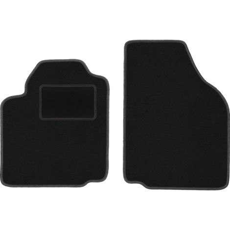 Tappetini anteriori neri per: Ford Fiesta MK5 hatchback (1999-2002)