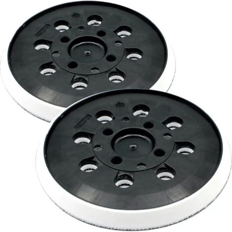 2–10 Klett-Rückplatten 125 mm – Kompatibel mit Bosch PEX-Serie – Direkter Austausch – Dauerhafte Haftung (1/4)