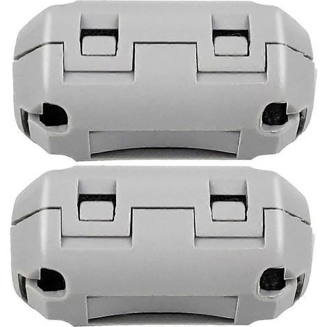antistatische Zubehörteile für Mini-3D-Drucker: bruchfeste Teile, Filamentreiniger und Staubentferner, gereinigte Filter, 1,75-mm-Filterblöcke (grau) – 3 x 1,5 cm – Grau (1/4)