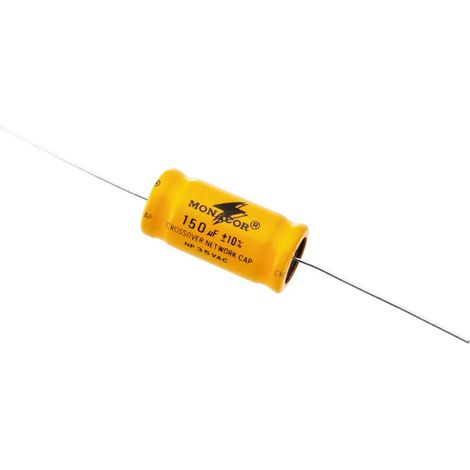 [GEBRAUCHT] B-Ware Monacor Lautsprecher-Kondensator 150µF Boxen Kondensator Klangqualität Audio (1/2)