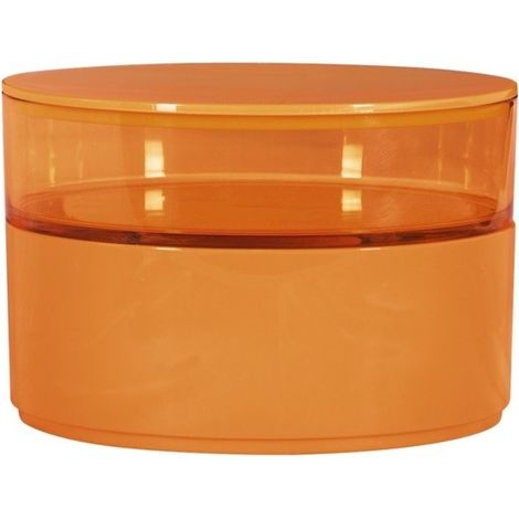Caja de almacenamiento multicaja PS SYDNEY Naranja Spirella
