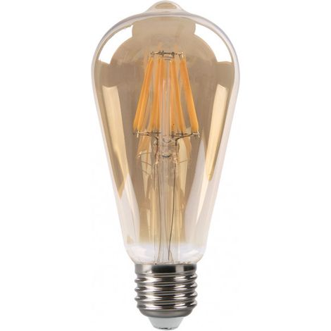 FABRILAMP PEBETERO dekorative Glühbirne LED PEBETERO klassischen Stil. 8W 750lm 2700K 30.000 Stunden Amabar