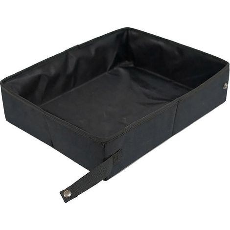 Katzentragetasche mit faltbarer Katzentoilette, wasserdicht, leicht und geruchsneutral, ideal für Reisen, unverzichtbares Katzenzubehör (1/5)