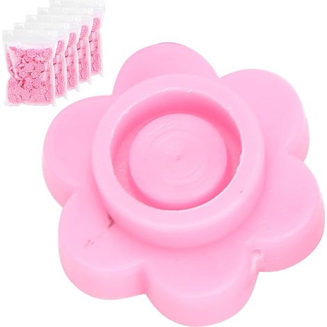 Porte-colle pour Extensions de Cils en Forme de Fleur, 500 Pièces, Gobelets pour un Greffage Efficace et un Rangement Facile (1/4)