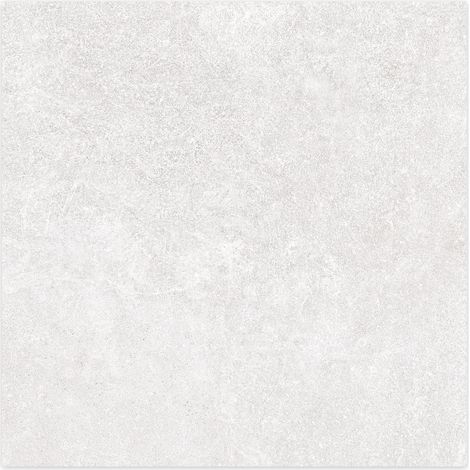 Carrelage effet Béton Blanc Lin 60x60x0,9 cm In&Out Sorelan - Sol et mur intérieur et Sol extérieur (vendu par carton de 1,08 m²) - RO'MA CARRELAGE