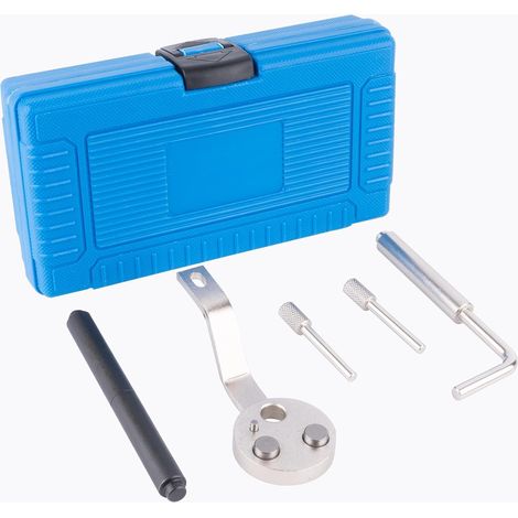 Kit Calage Courroie Distribution Compatible avec Transit Outil Blocage Arbre à Cames pour Moteur Diesel L'Alignement de Chaîne Compatible avec Transit 2.2 Tdci 2006-2014 (1/5)