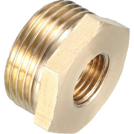 Raccord tuyau fileté laiton 3/4PT mâle x 1/4PT femelle Adaptateur douille hex (1/4)