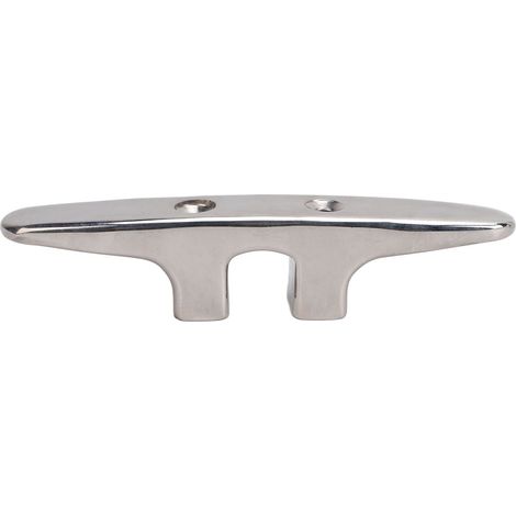 Taquet d'amarrage en acier inoxydable pour bateau, support de ligne d'ancrage pour cordage de pont, 15 cm (6 pouces), pour bateau ou marine (1/5)