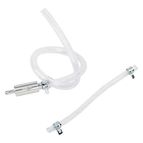 Purge de Frein Hydraulique Kit Et d'Embrayage pour Moto Aluminium et Caoutchouc Purgeur Voiture Tuyau Vanne Tube à Une Seule Voie - (1/5)
