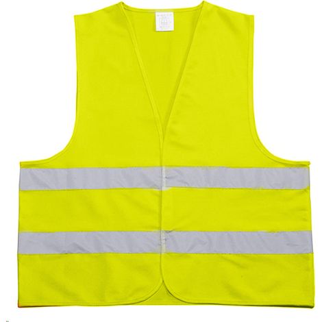 Chaleco reflectante amarillo homologado XXL