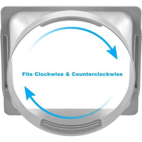 Climatiseur Adaptateur de Tuyau de Fenêtre Interface, Coupleur de Tuyau d'échappement de Climatiseur Portable (1/5)