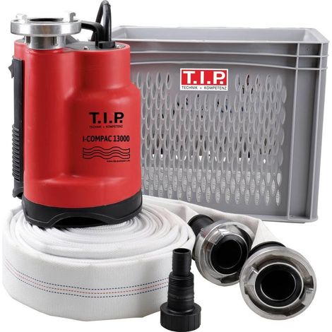 Bomba sumergible T.I.P. I-Compac 13000 ideal para el drenaje de sótanos y aguas residuales