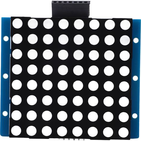 Module contrôle matrice LED 8x8 64 points interface SPI 5V pour cartes mono-carte et Arduino Raspberry Pi (1/5)