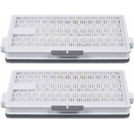 2 filtri HEPA Airclean Plus 50 per aspirapolvere Miele Complete C3 Powerline, S8340, Air Clean SF-HA 50 per Complete C2 C3 Compact C1 C2-2, 2 pezzi di ricambio, da