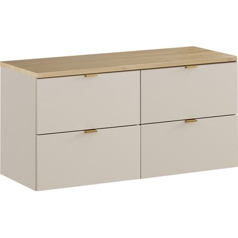 Mobile bagno senza lavabo Azel cachemire 120cm
