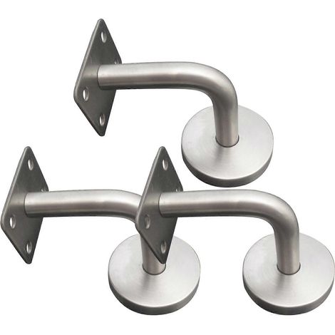 Lot de 3 supports élégants pour rampe d'escalier (1/5)