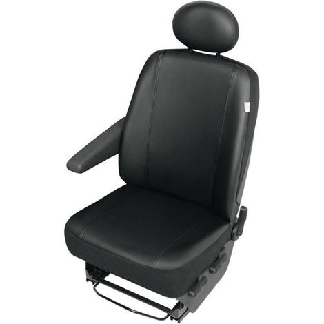 HP Autozubehör 22811 VS1 Coprisedile 1 pezzo Ecopelle Nero Sedile di guida