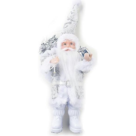 Zoll große stehende Weihnachtsmannfigur, hängende Christbaumschmuckfigur, Weihnachtsmann für Spielzeugpuppensammlungen