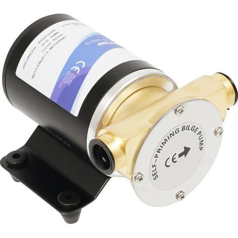 Bomba de agua sumergible, caudal de 30 L/min, grado de impermeabilidad IP68, 12 V, UE (1/2)