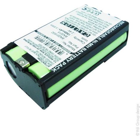 NX - Batterie casque audio 2.4V 1500mAh - BA2015BA2015G2 (1/3)