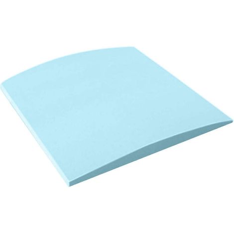 Coussin de réparation pour canapé avec âme en mousse incurvée, répare instantanément les assises affaissées (bleu) (1/5)