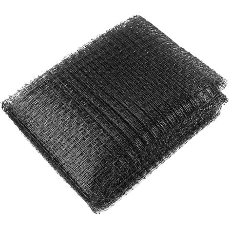 Filet pour Jardin en PP Noir, Grillage à Poules Facile à Entretenir, Barrière Anti-Oiseaux et Lapins pour Espace Extérieur, 1 Set 7x50 Pieds (1/5)